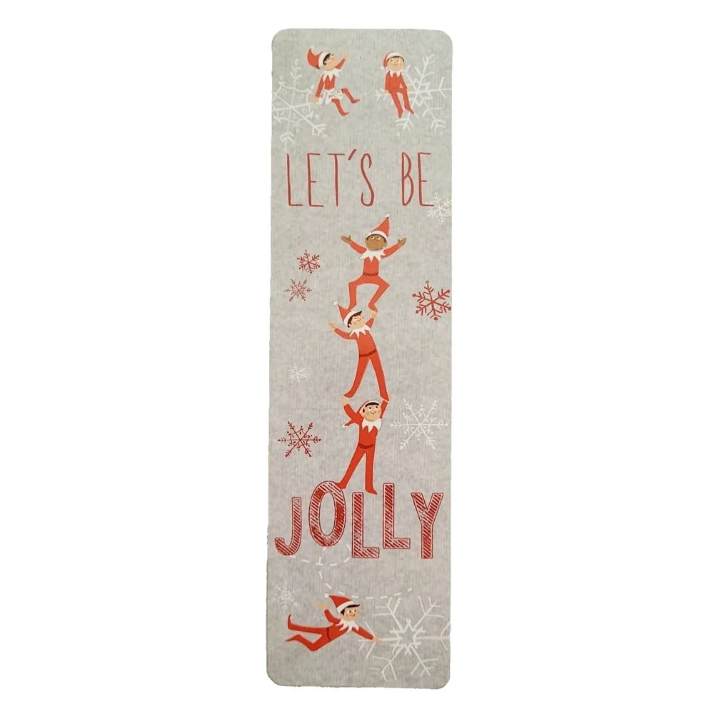 Elf on Shelf 2017 Bookmark, Be Jolly Christmas Tradition, Raymond Geddes # 20369